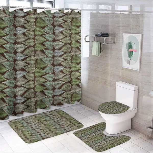 Sketch Vintage on a shower curtain