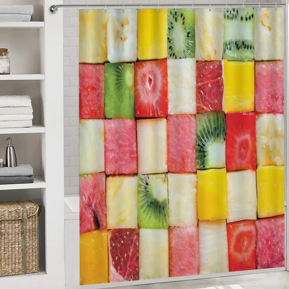 Square Slices of Fresh Food — Detail 4