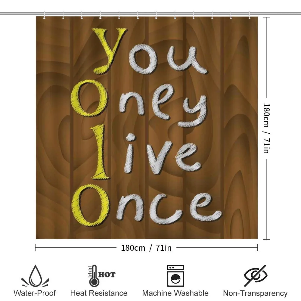 Wooden Rustic Board Words — Detail 2
