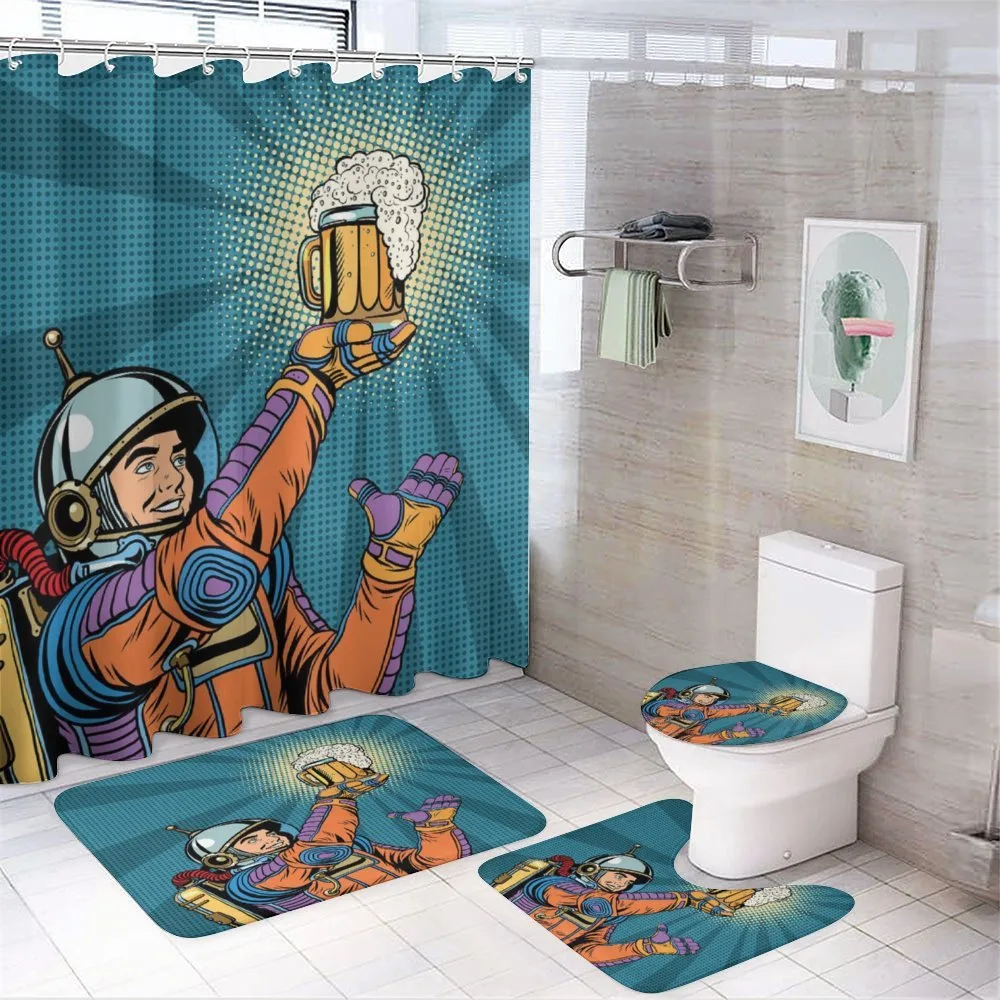 Astronaut Holds Beer — Your design
