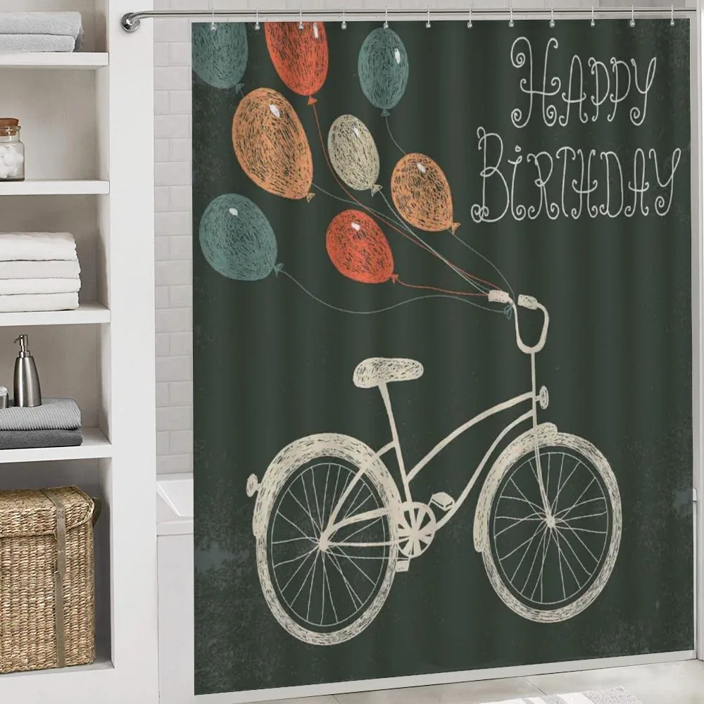 Bike Ballons Happy Birthday — Detail 4