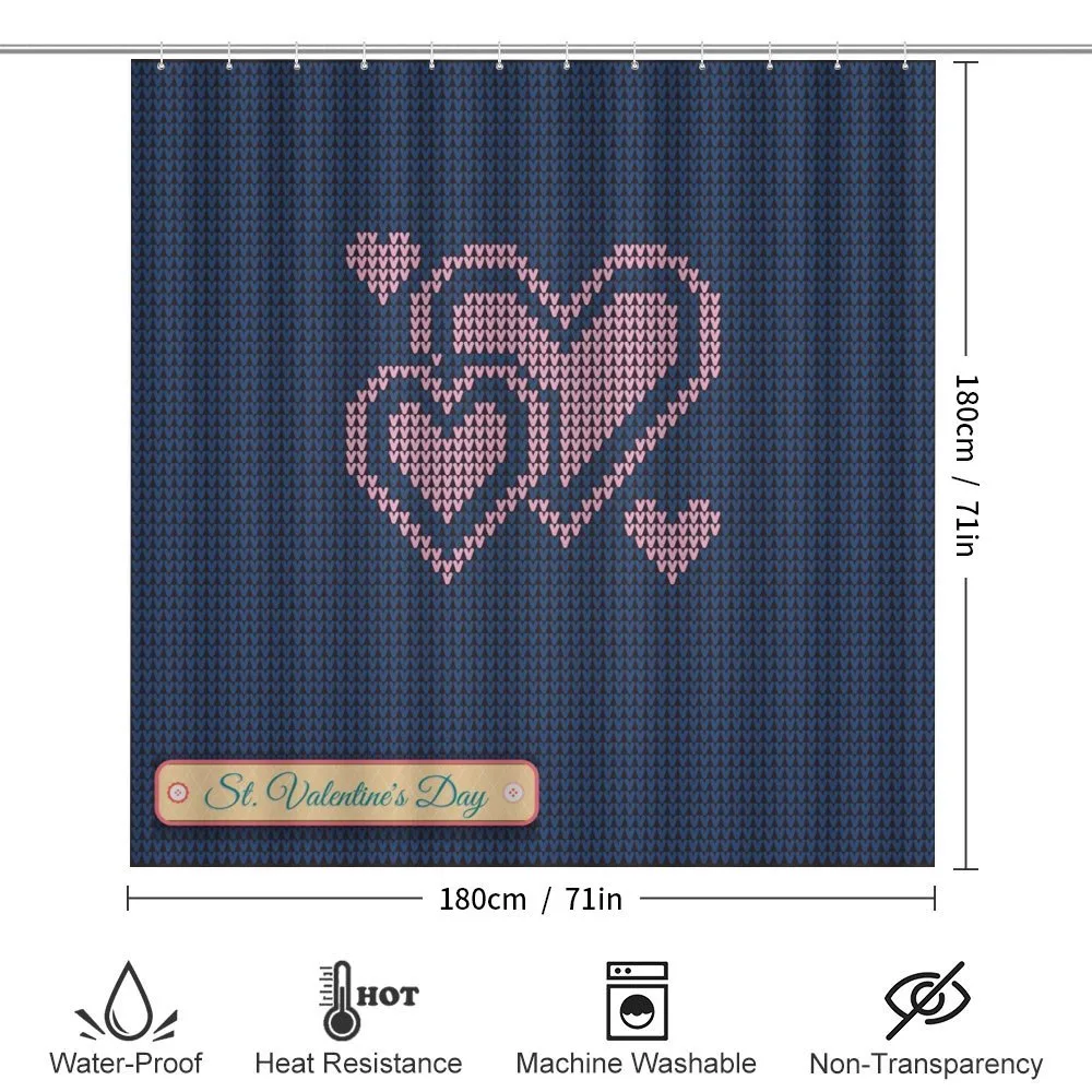 Digital Knit Hearts — Detail 2