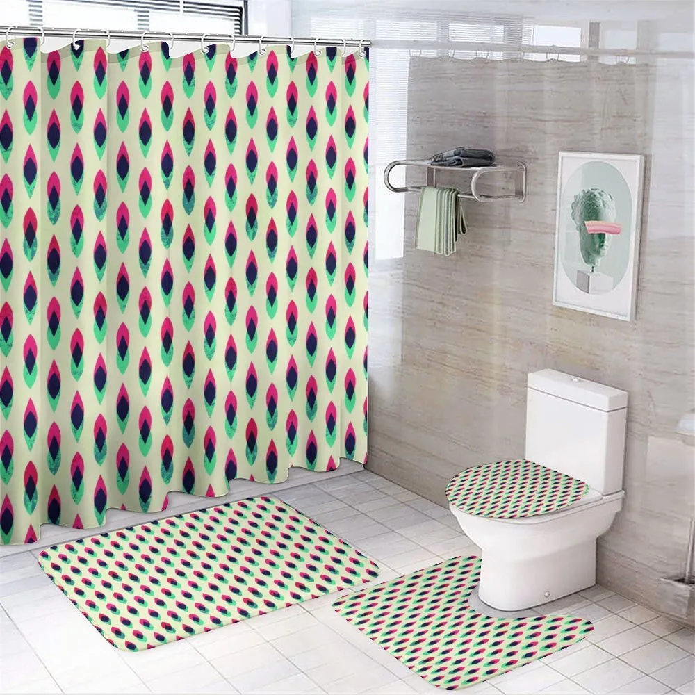 Geometric Curve Pattern — Your design