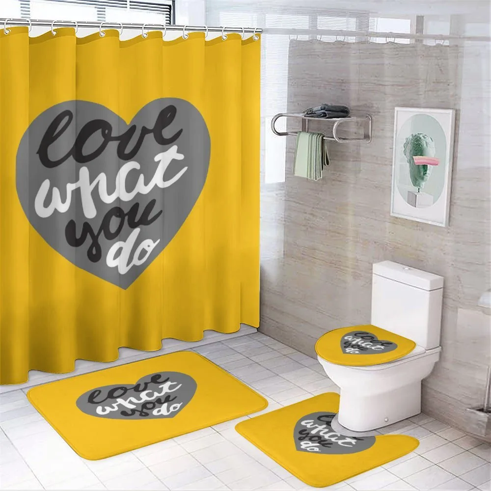 Greyscale Heart on Yellow — Your design