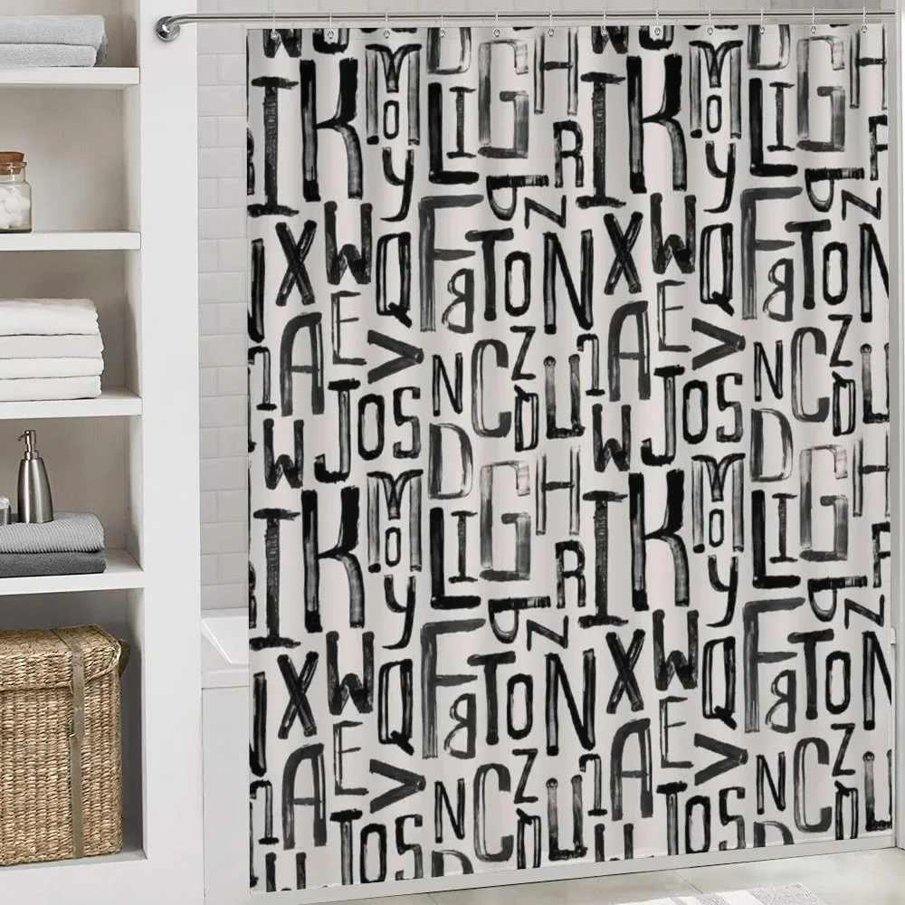 Grunge Letters Pattern — Detail 4