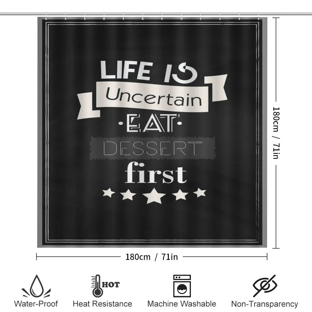 Life is Uncertain Food Themed — Detail 2