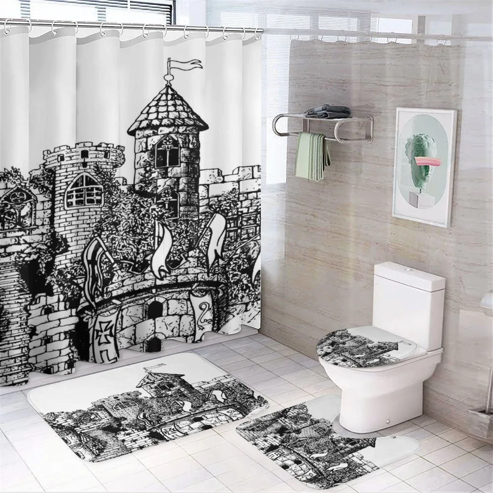 Medieval Fortress Sketch — Your design