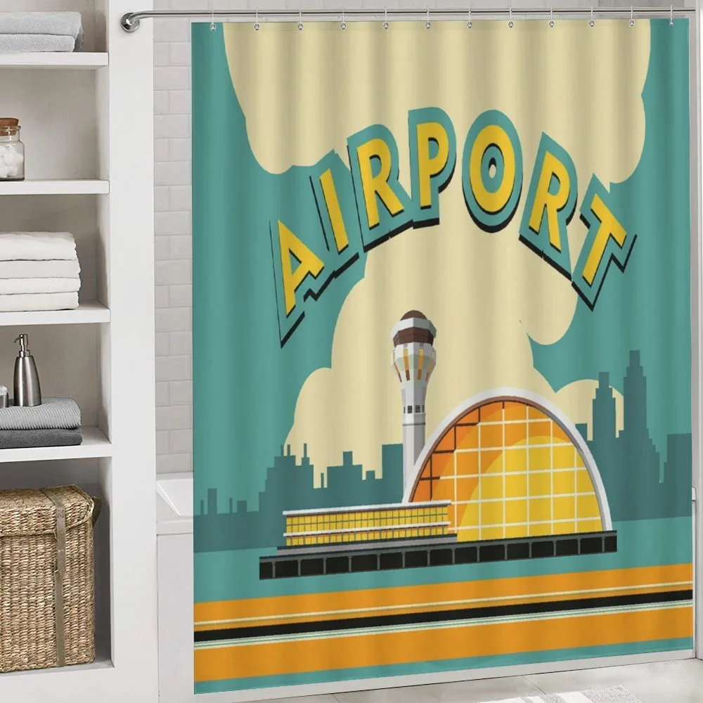 Nostalgic Airport Building — Detail 4