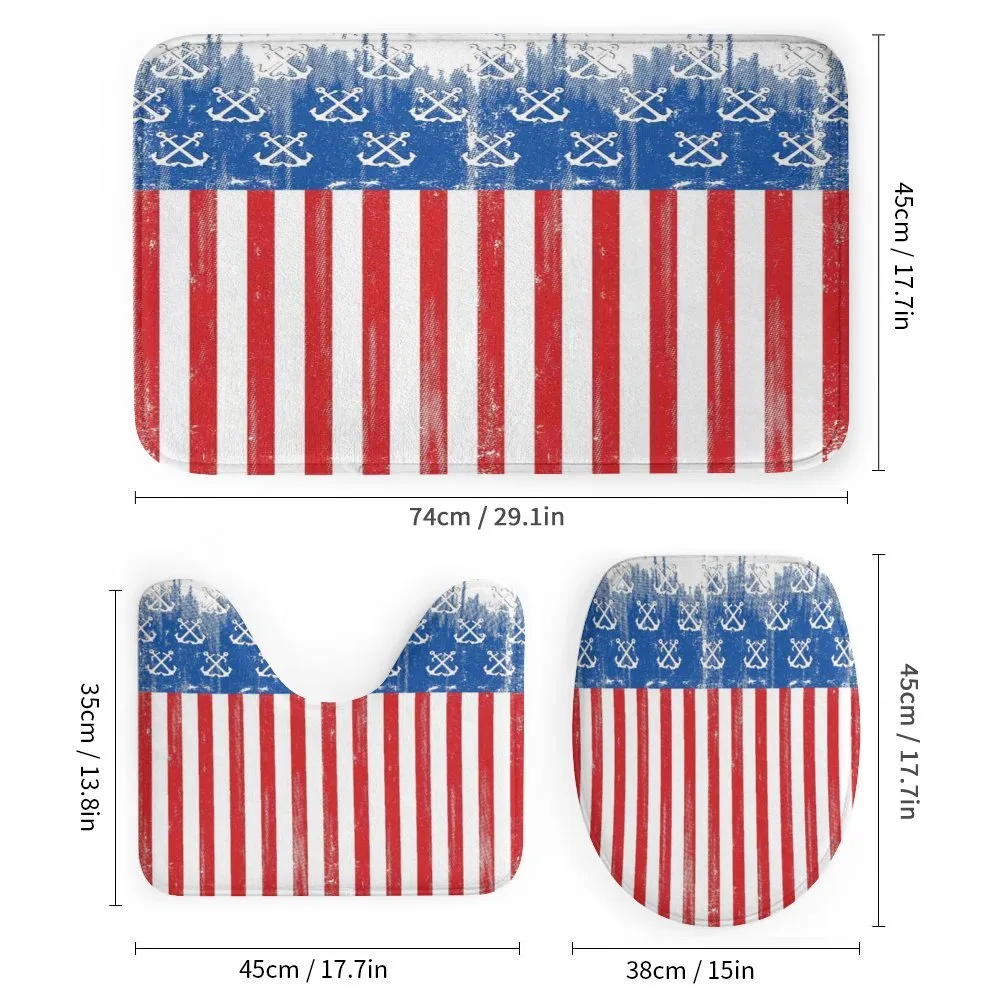 Patriotic Grunge Flag Marine — Detail 1