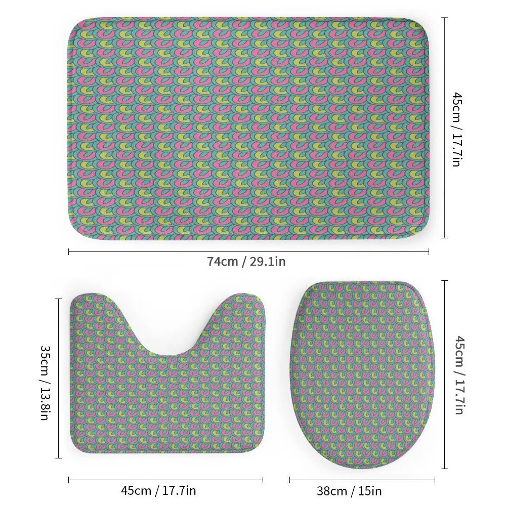 Retro Overlap Motif — Detail 1