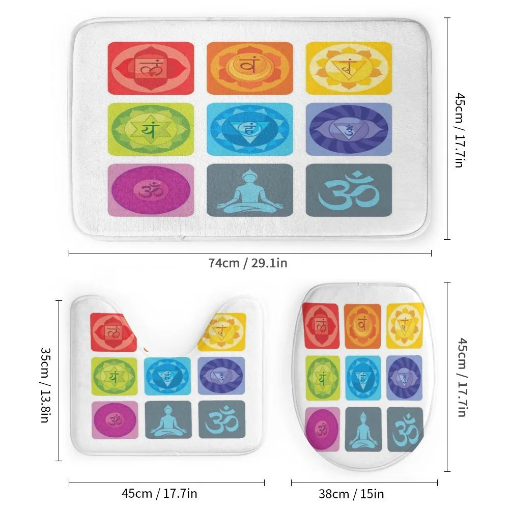 Round Edges Figures Yoga — Detail 1