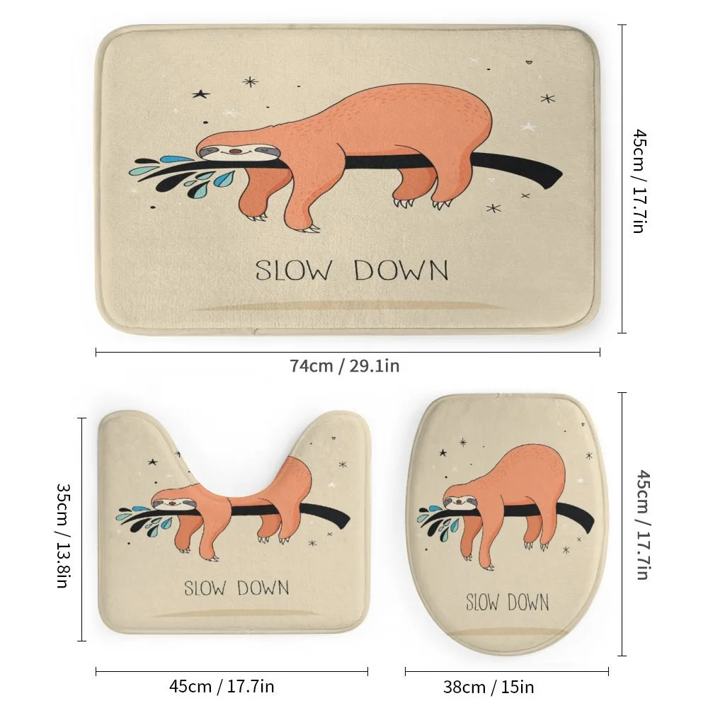 Sleepy Sloth Cartoon — Detail 1