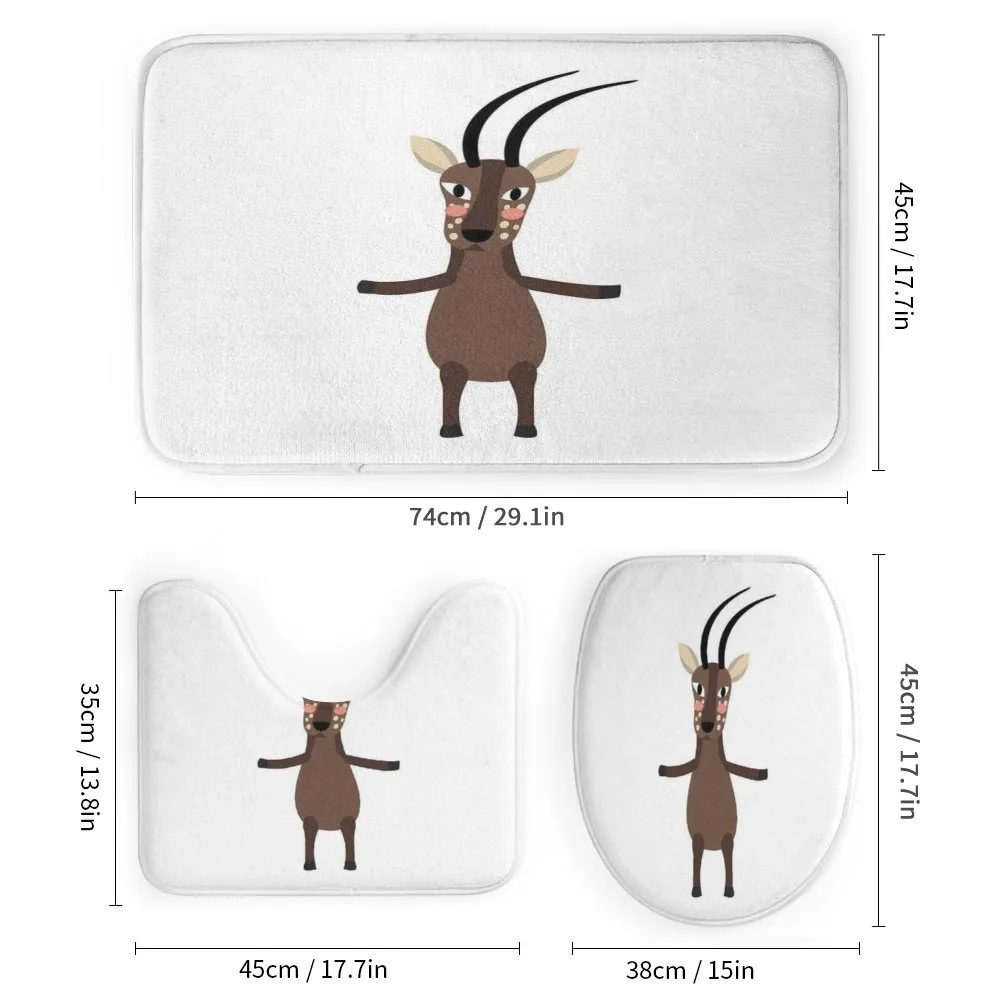 Split Hoove Saola Standing — Detail 1