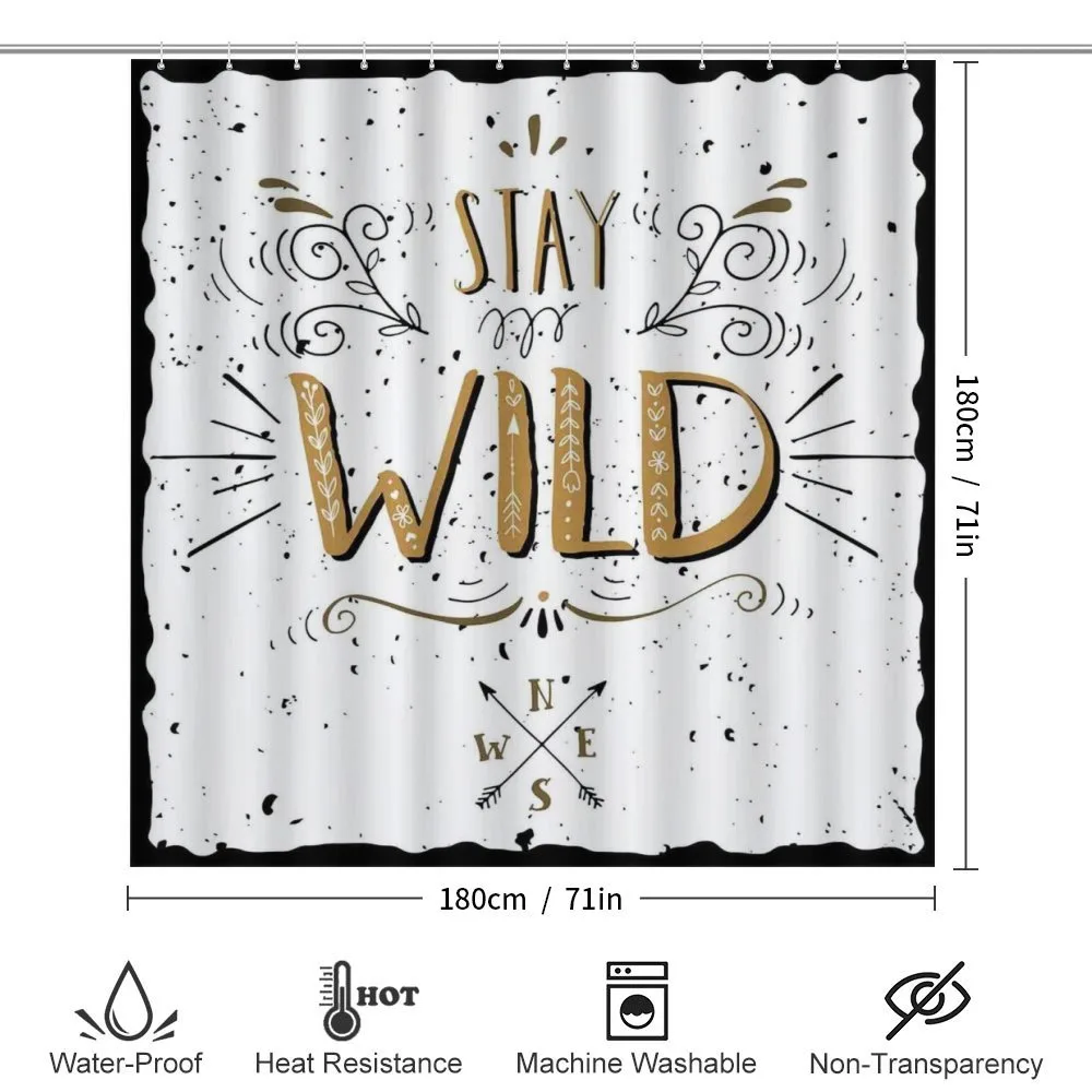 Stay Wild Hand Lettering — Detail 2