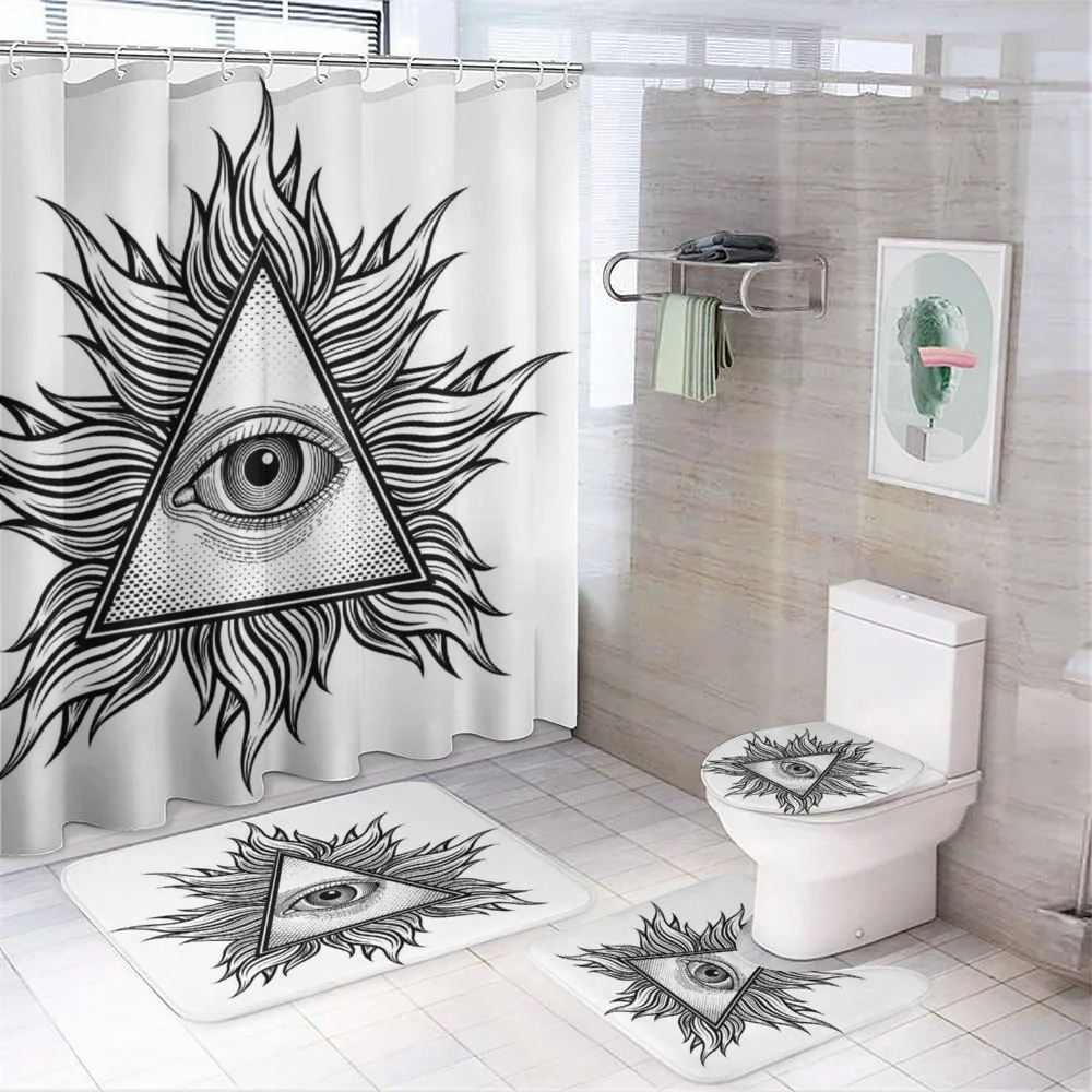 Triangles Tattoo Style Pattern — Your design