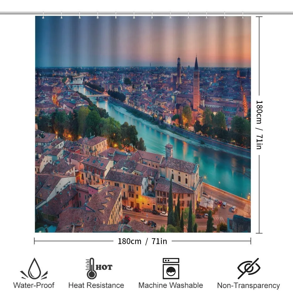 Verona Italy Blue Hour — Detail 2