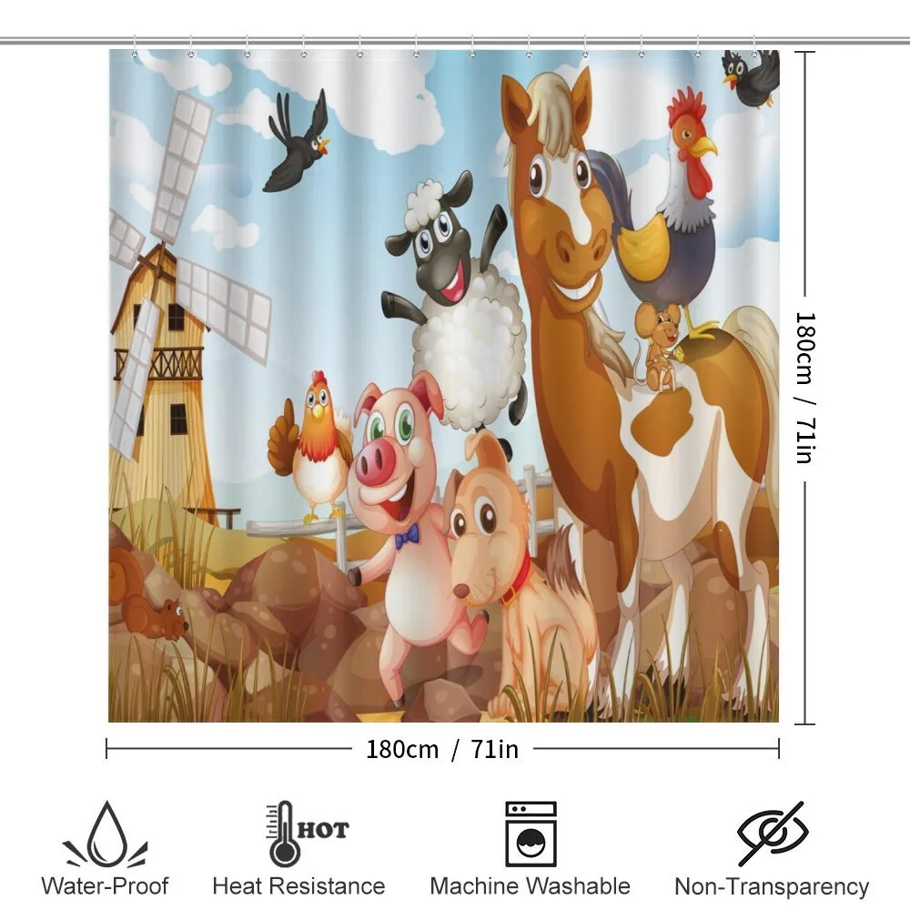 Animals in Farm Artwork — Detail 2