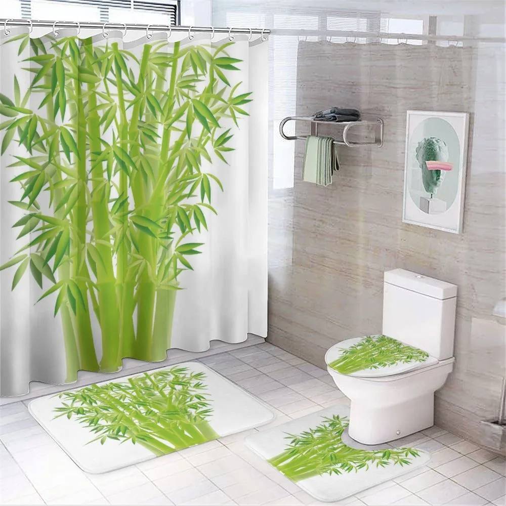 Bamboo Stems with Leaves — Your design