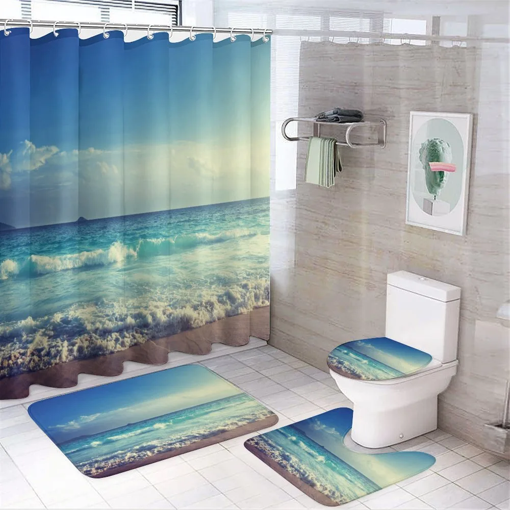 Beach Sunset Waves — Your design