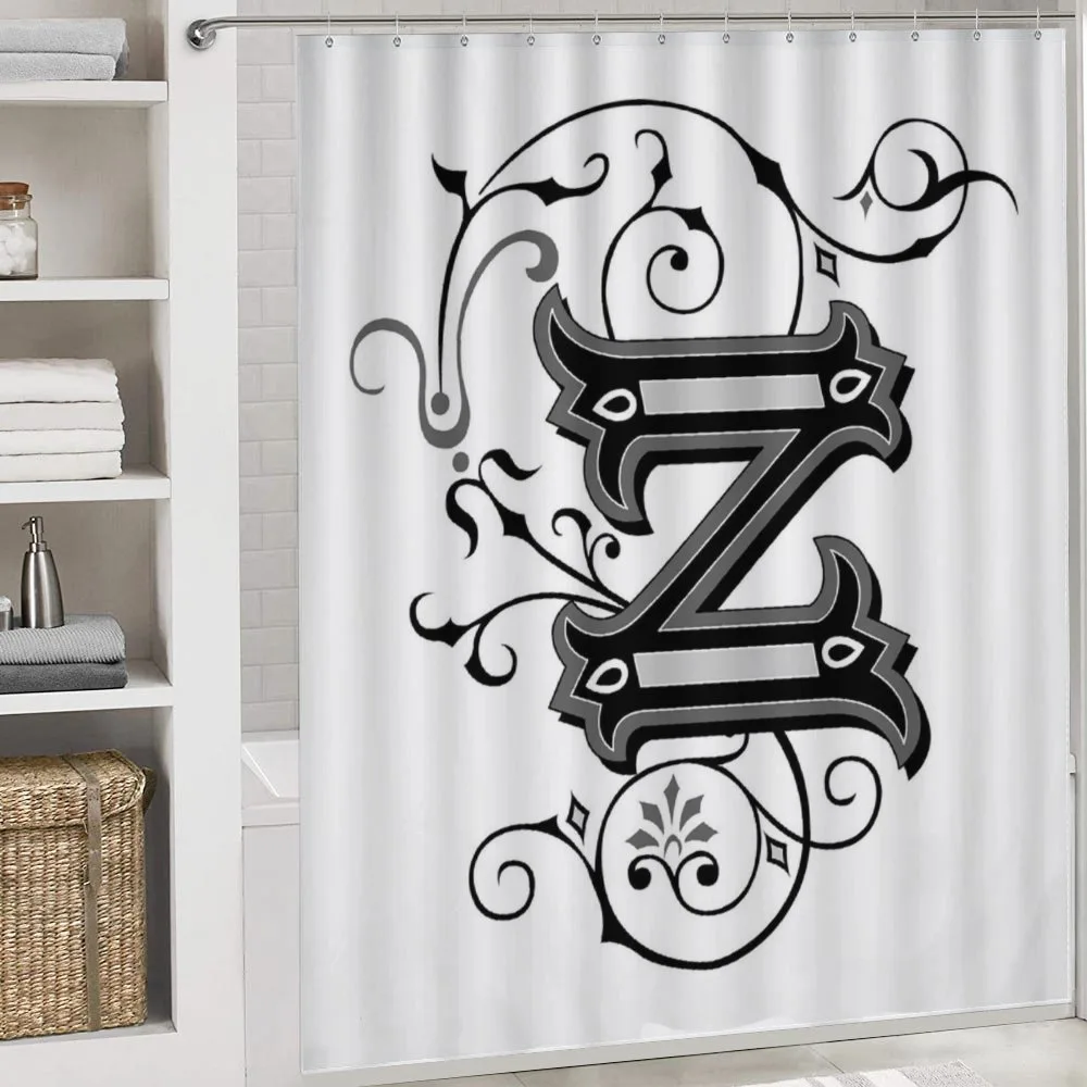Calligraphic Capital Z — Detail 4