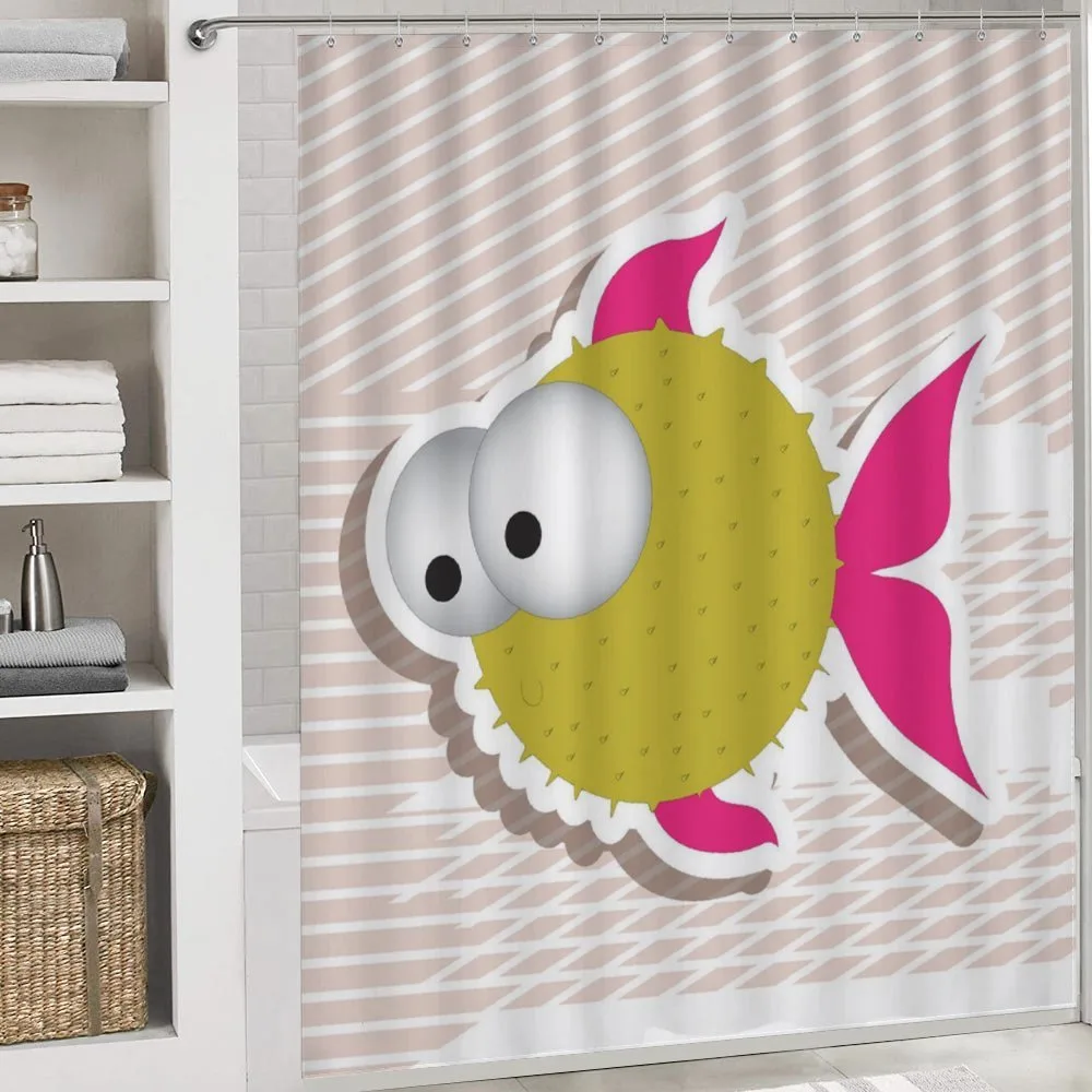 Comical Blowfish Huge Eyes — Detail 4