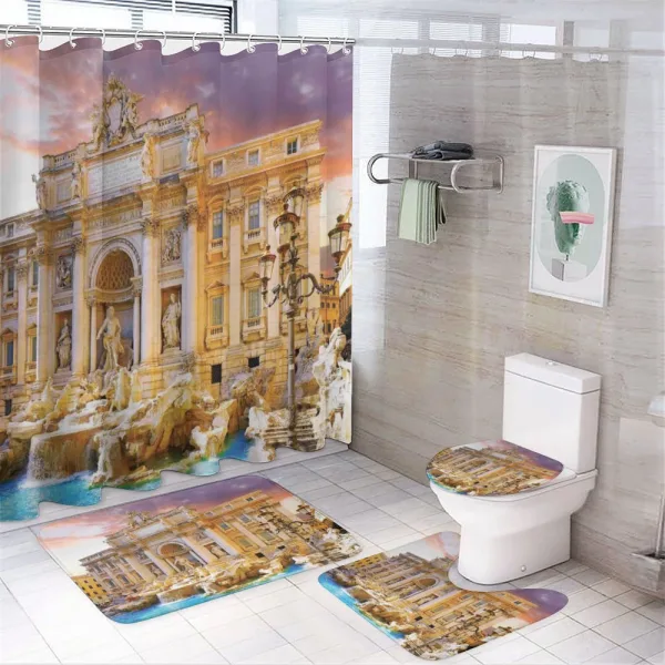 Culture Photography on a shower curtain