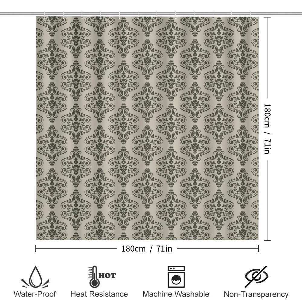 Damask Pattern Shapes — Detail 2