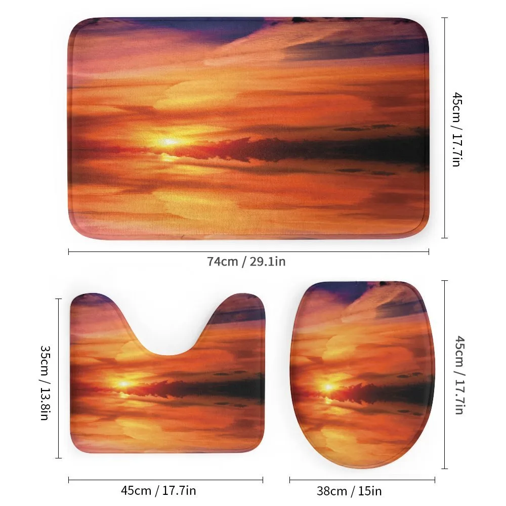 Dramatic Sunset Lake — Detail 1