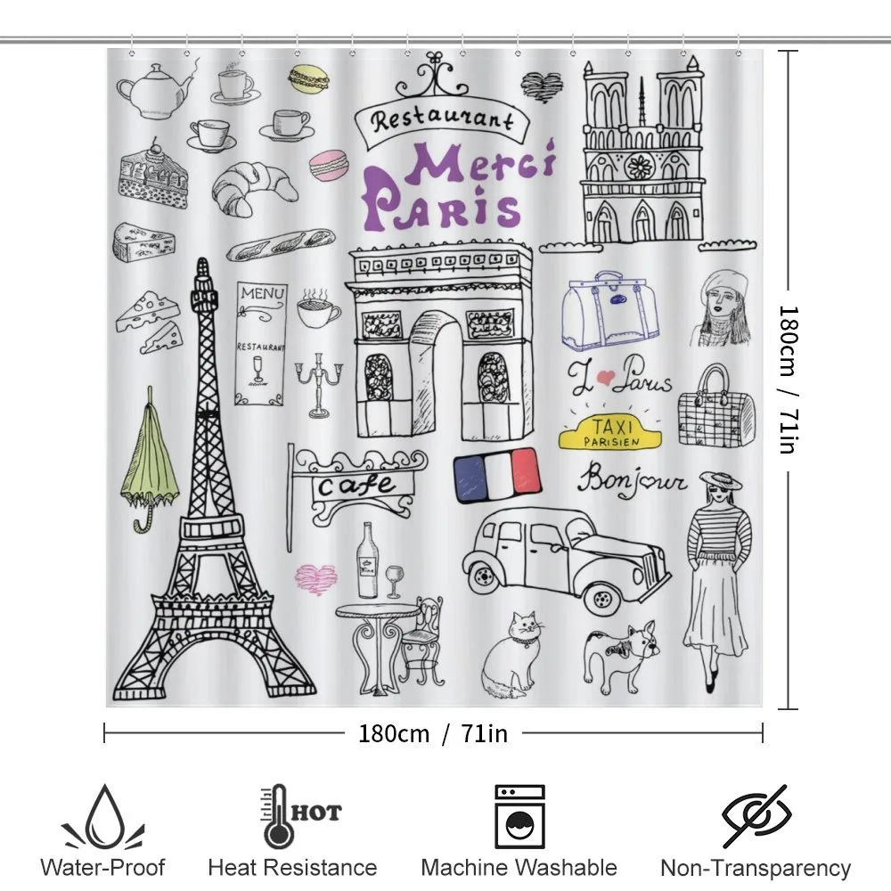 Eiffel Tower Beret Taxi — Detail 2