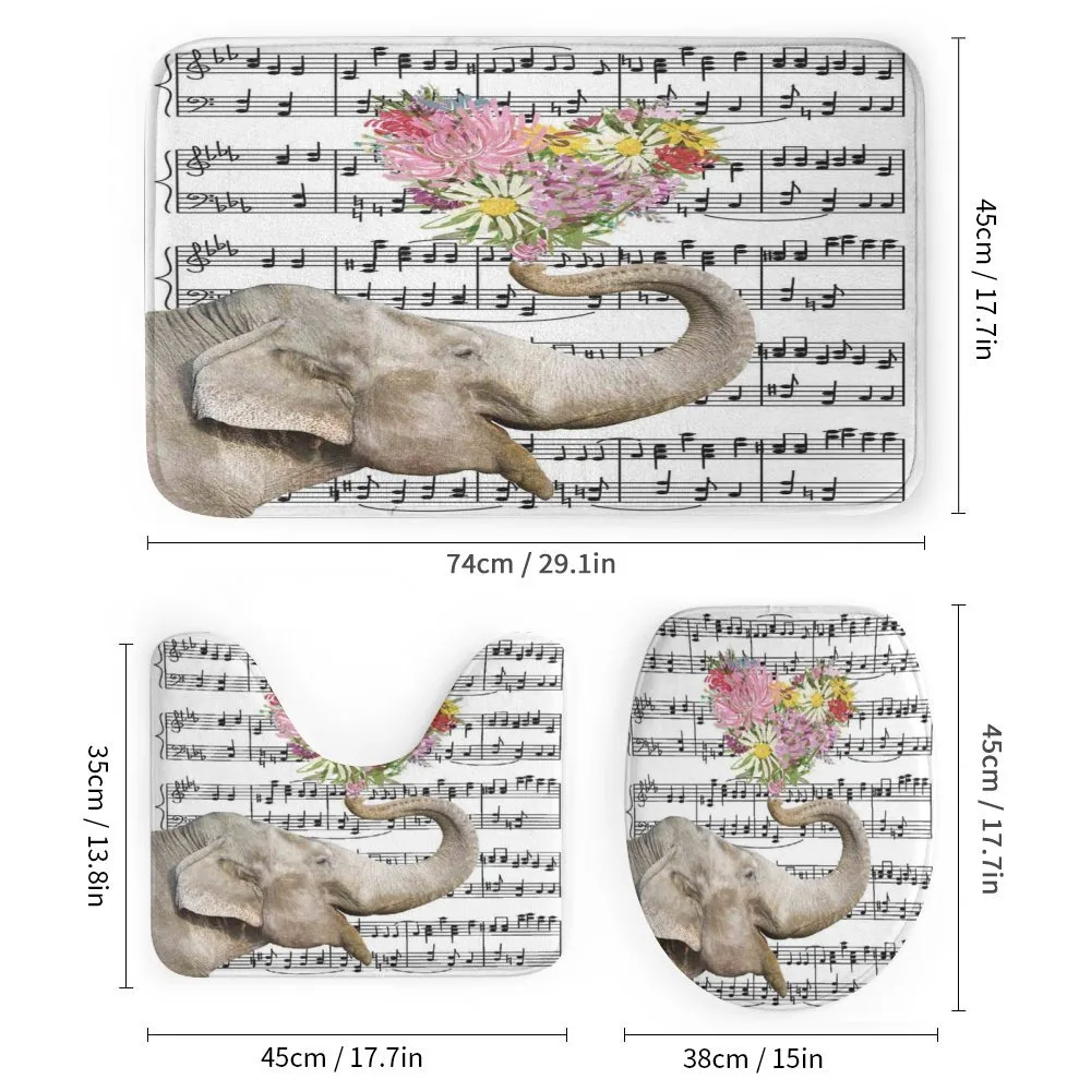Floral Trunk Music Notes — Detail 1