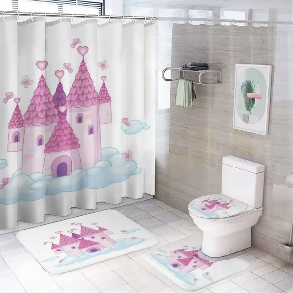 Magic Tale Fantasy Princess on a shower curtain