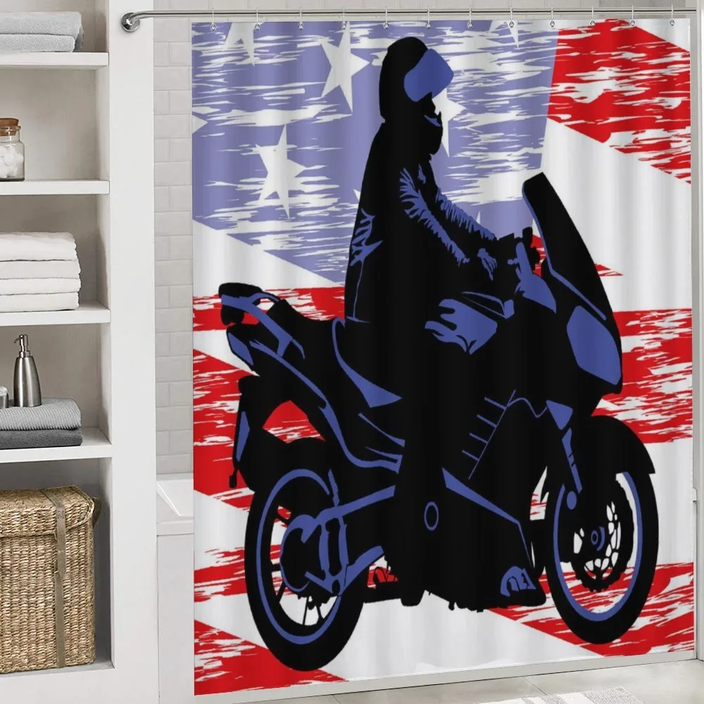 Man on Motorcycle — Detail 4