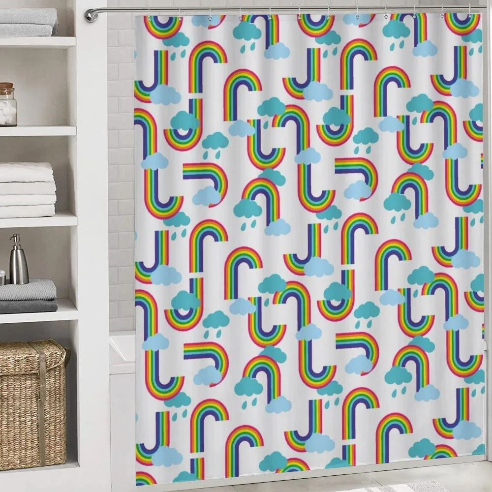 Rainbow and Clouds Pattern — Detail 4