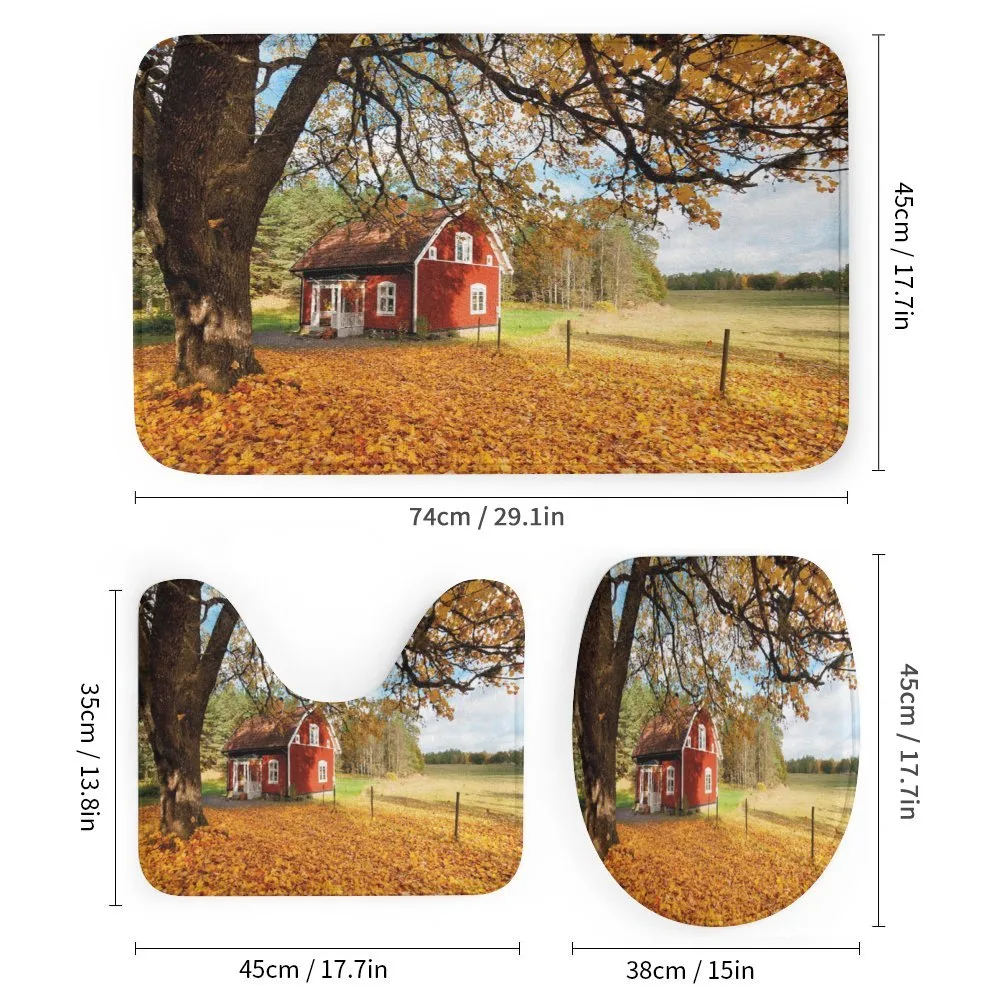 Red Swedish Country House — Detail 1