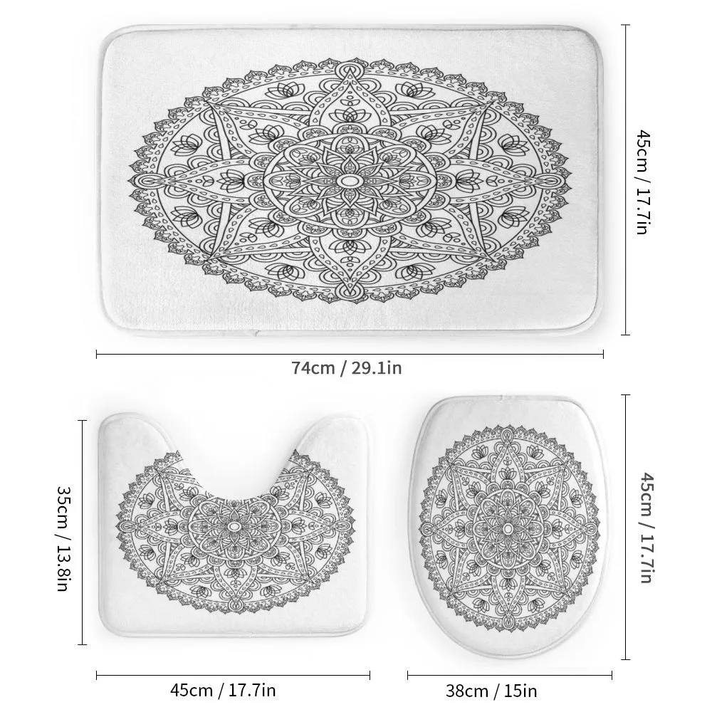 Round Boho Motif Design — Detail 1