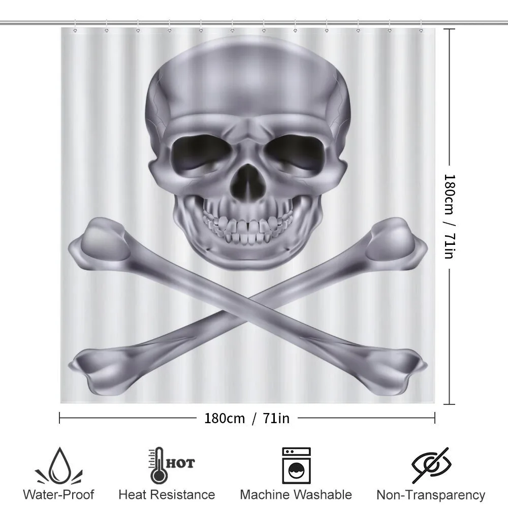 Vivid Skull Crossbones — Detail 2