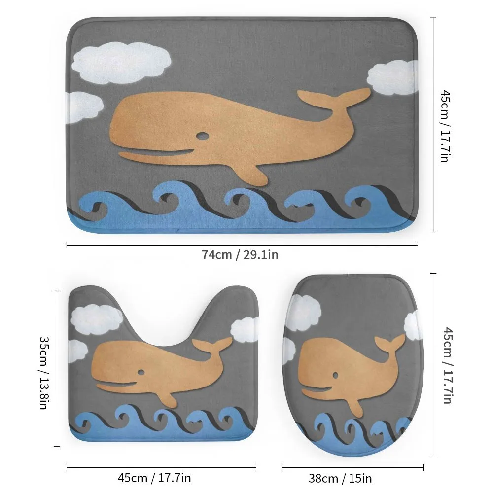 Wooden Paper Base Whale — Detail 1