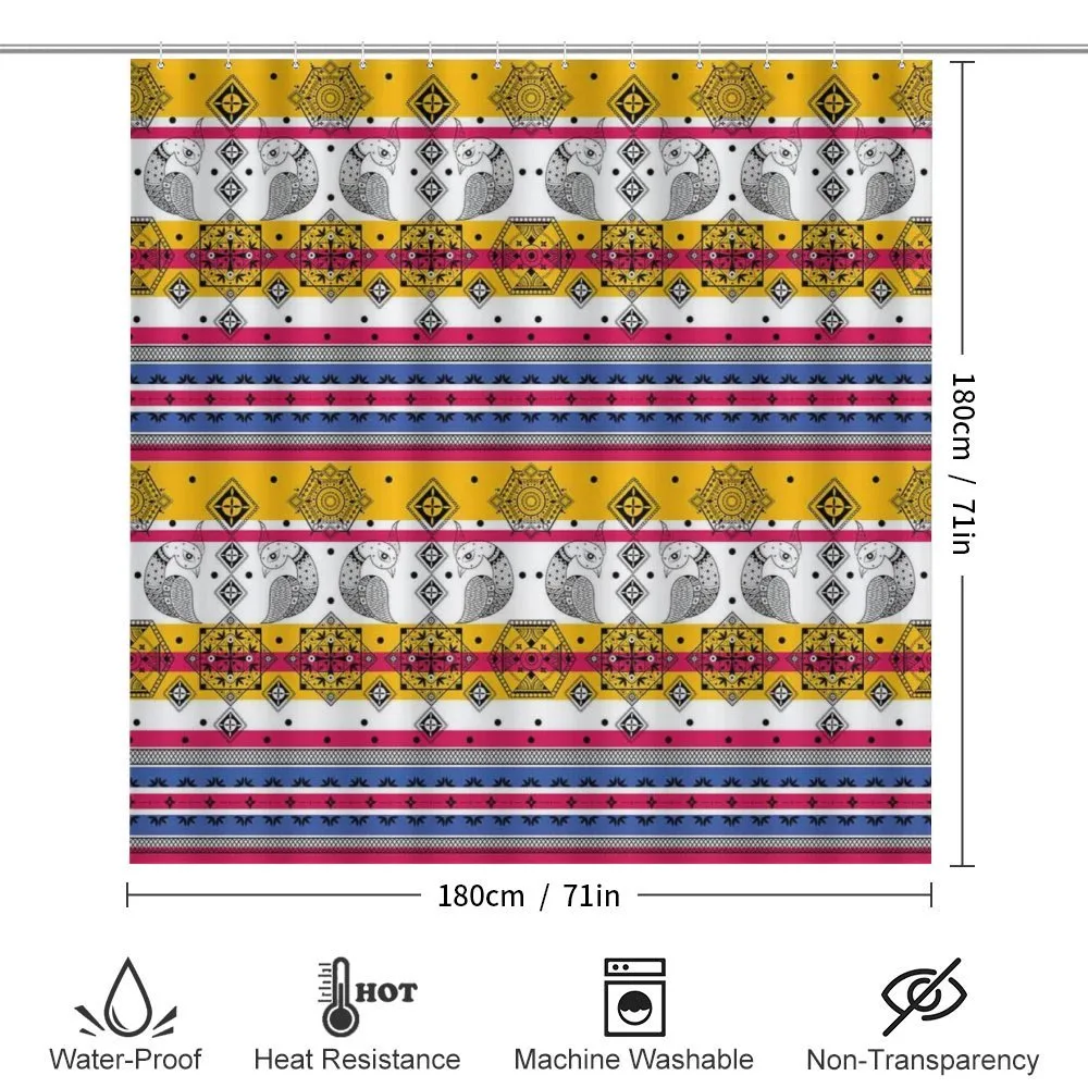 Aztec Animal Pattern — Detail 2
