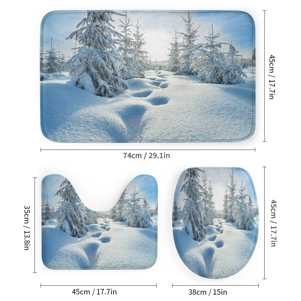 Blue Sky Tree Footprints — Detail 1