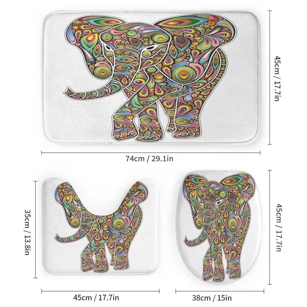 Boho Elephant Art — Detail 1