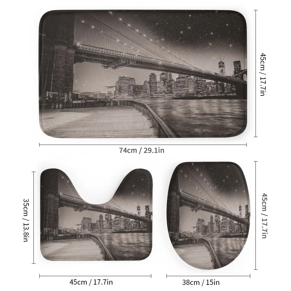 Brooklyn Bridge Night — Detail 1