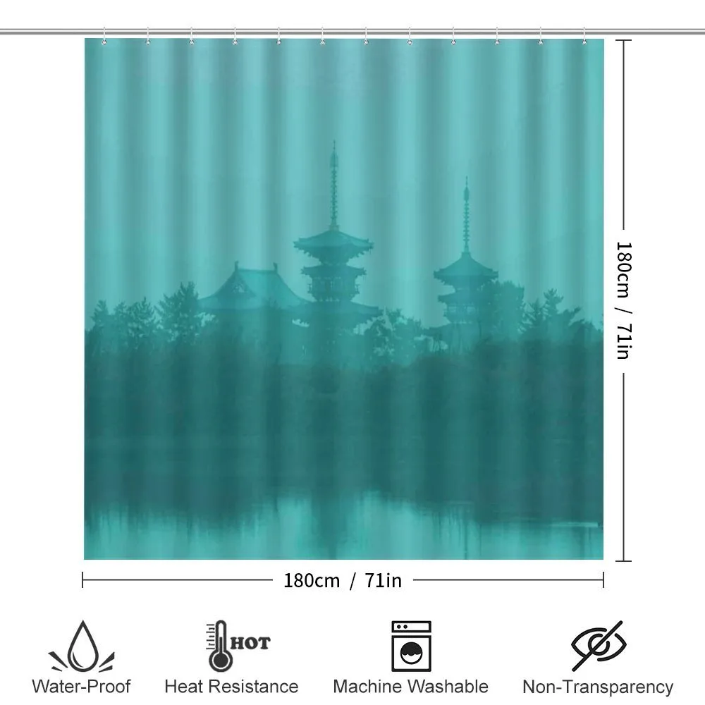 Building Above Sea Fog — Detail 2