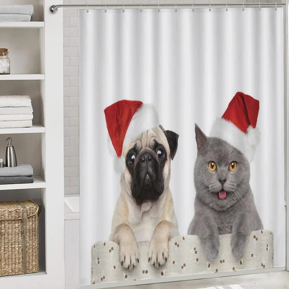 Christmas Themed Dog Photo — Detail 4