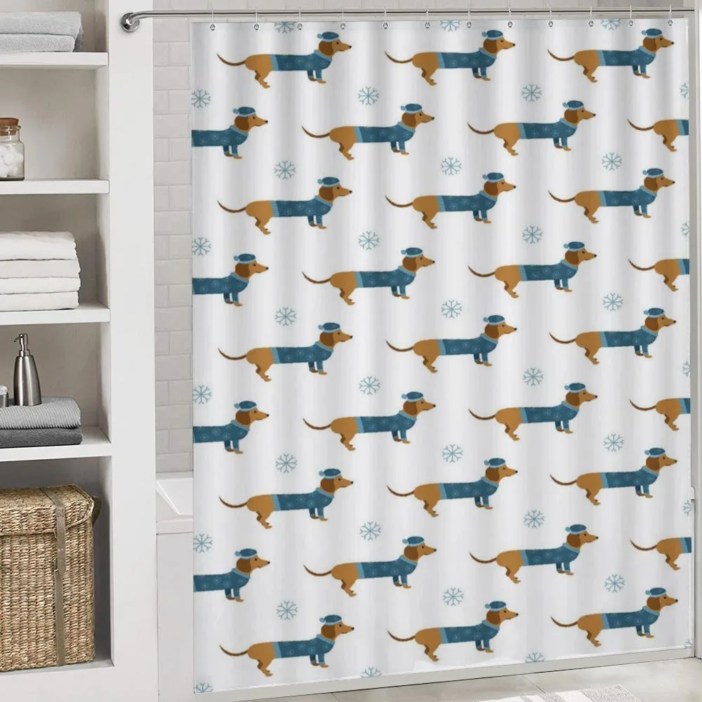 Dog in Pullover Snowflake — Detail 4