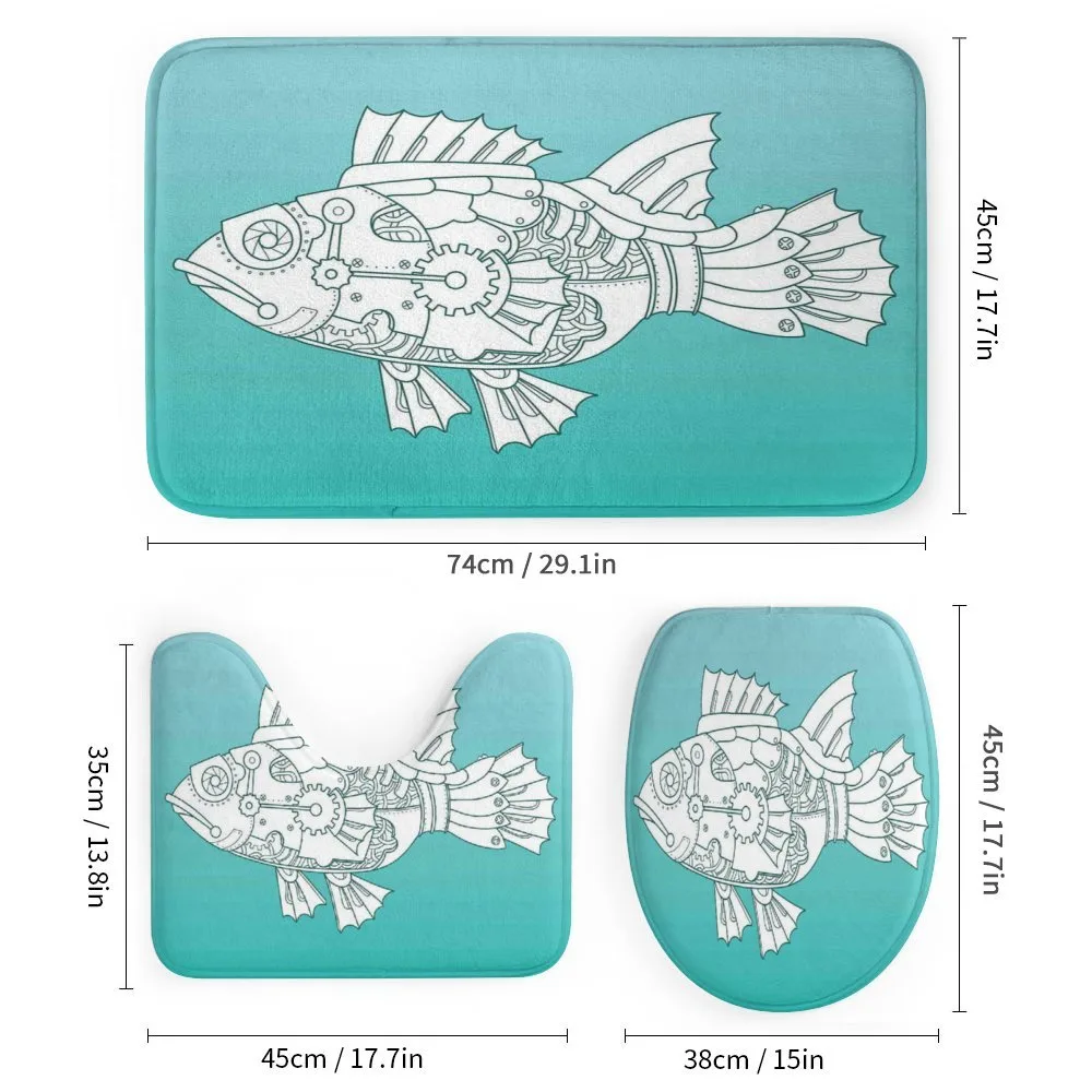 Doodle Mechanic Fish — Detail 1