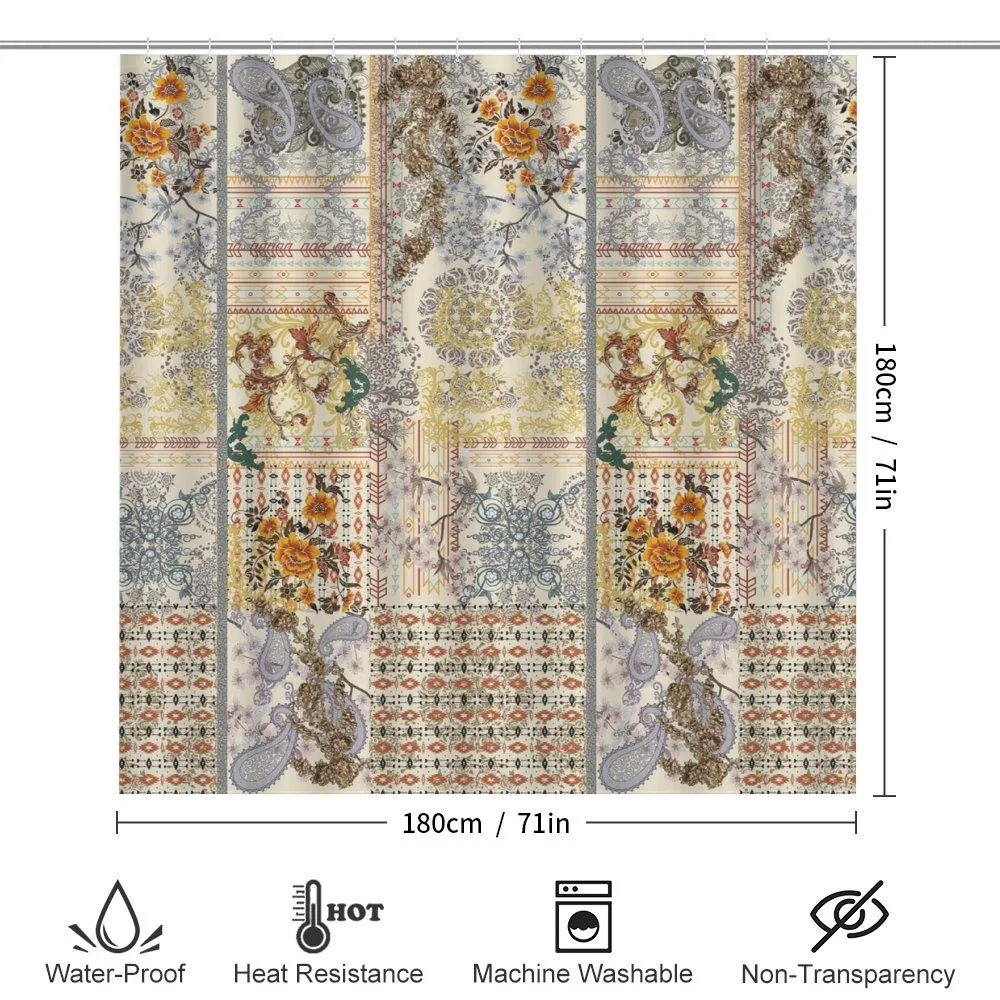 Ethnic Floral Composition — Detail 2