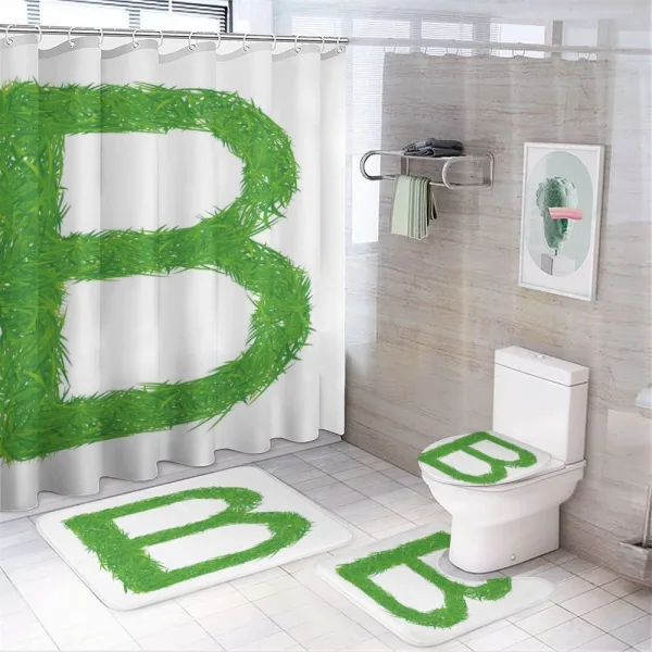 Kids Boys Capital Eco on a shower curtain