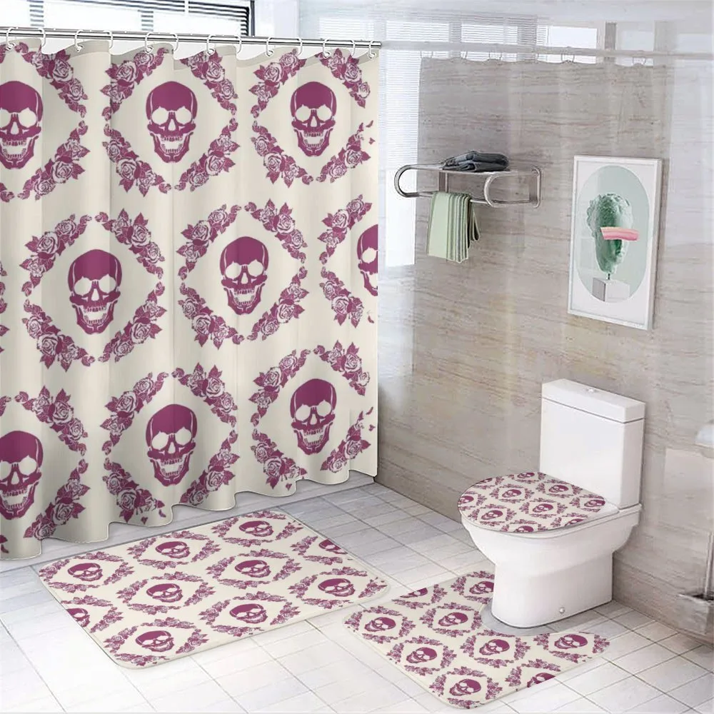 Maroon Motif Flowers — Your design