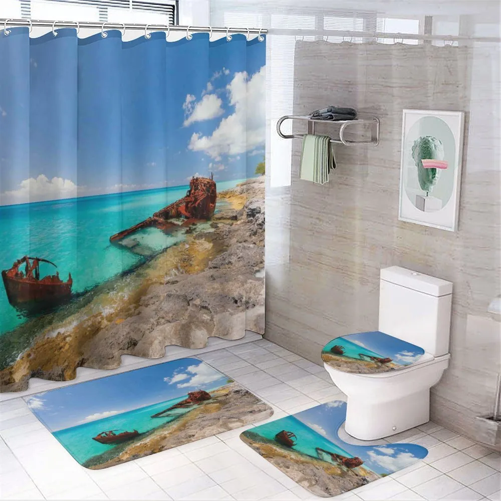 Ship Wreck on Beach — Your design