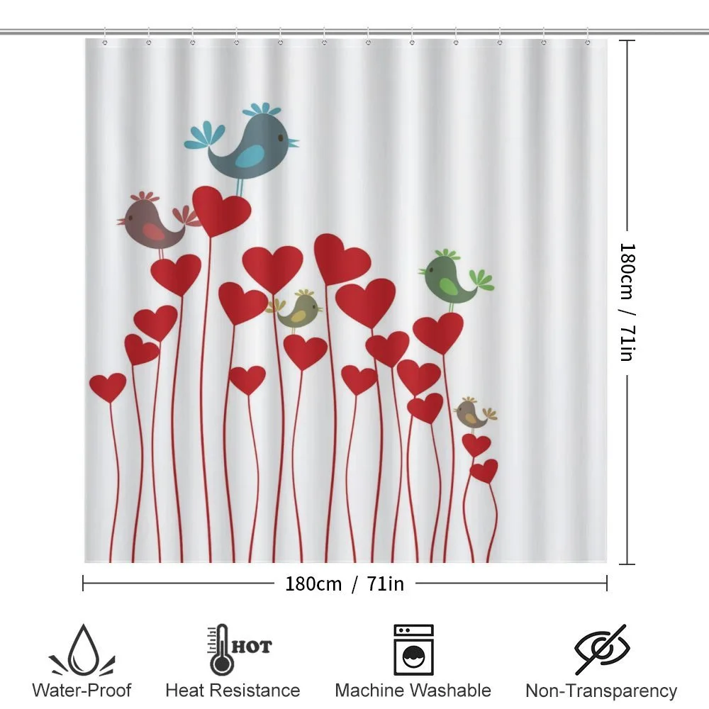Spring Hearts Birds — Detail 2